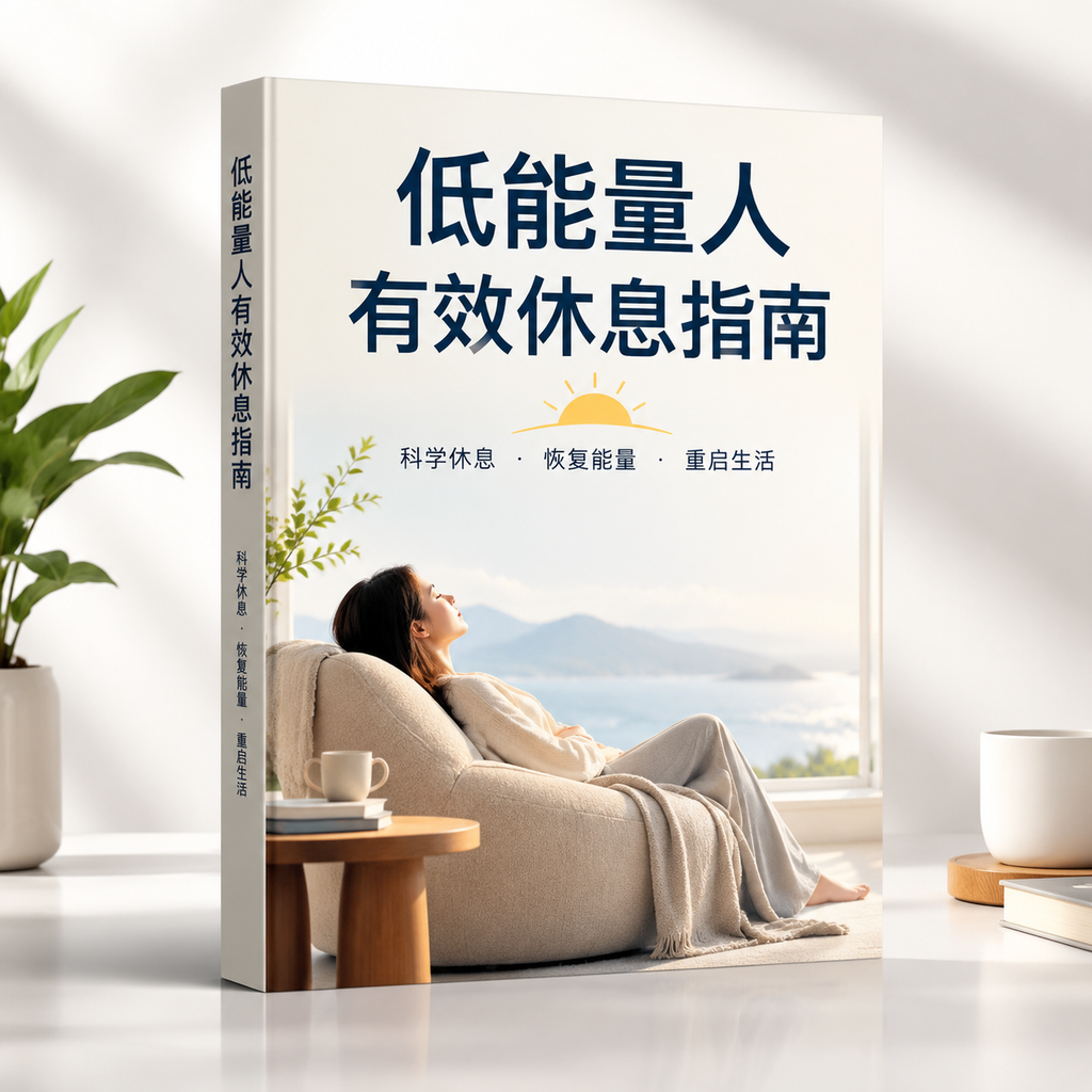 低能量人有效休息指南 彻底告别慢性疲劳与精神内耗的自愈手册