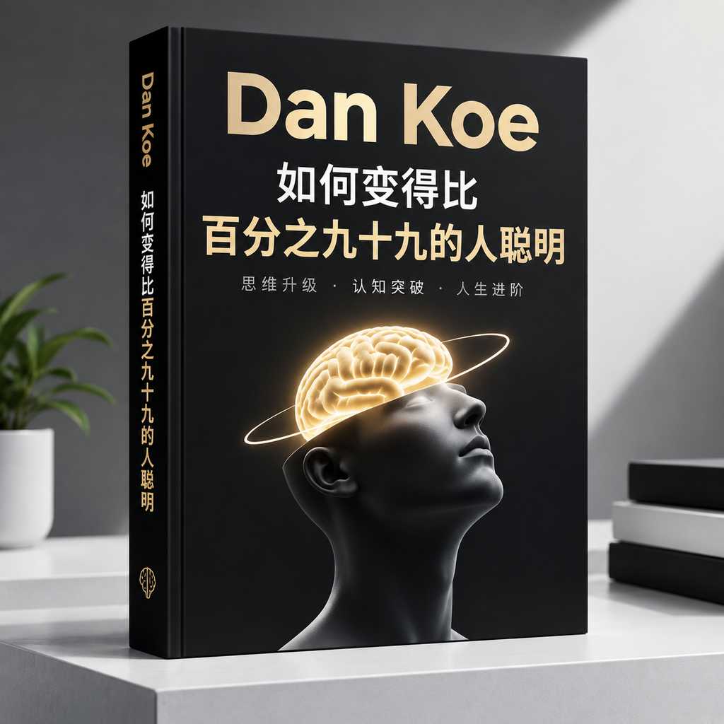 Dan Koe《如何变得比99%的人聪明》思维认知觉醒 一人公司深度指南
