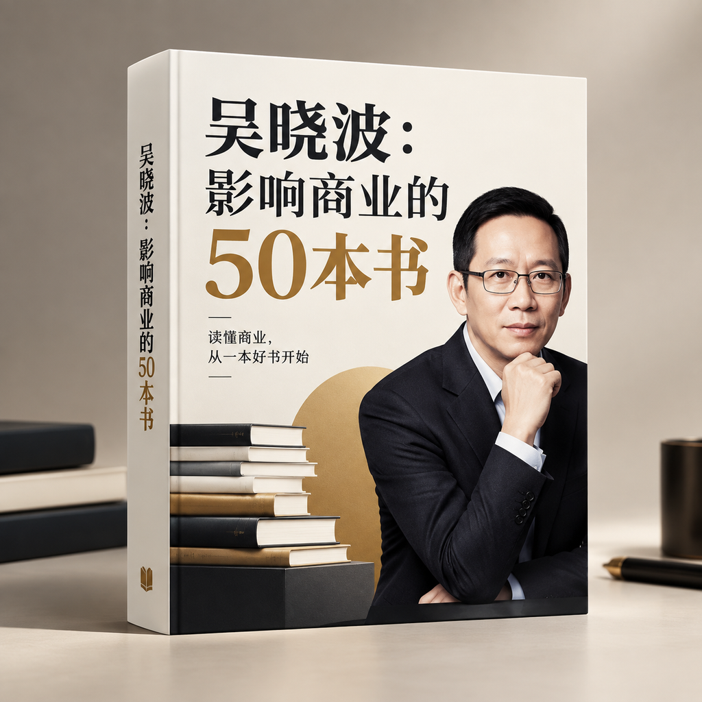 吴晓波:影响商业的50本书 全套音频+文字精讲 商业认知格局必读