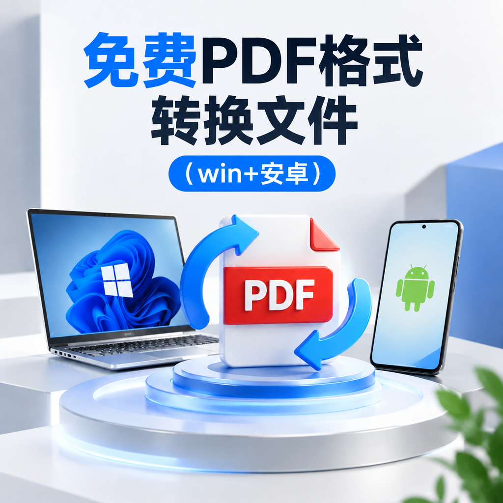 高效PDF格式转换神器工具合集(支持Windows电脑+安卓手机)