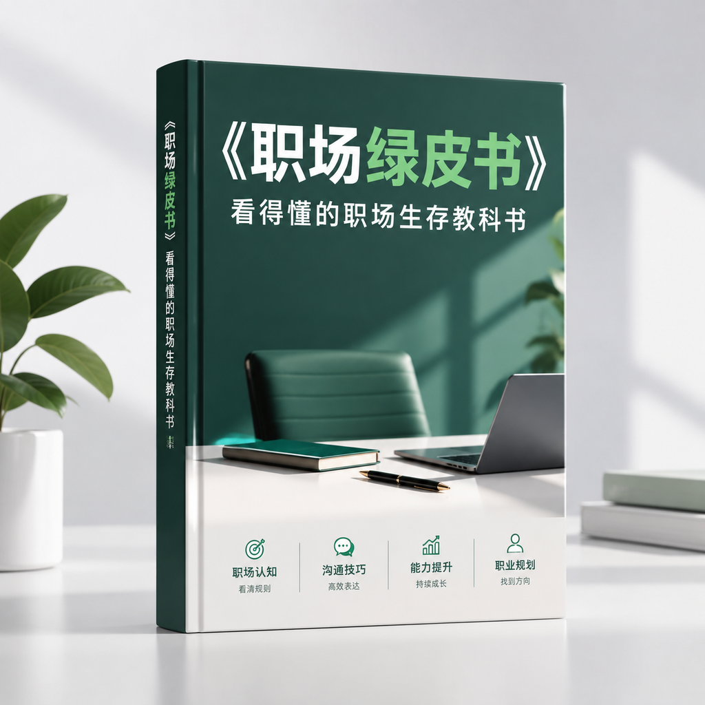 《职场绿皮书》看得懂的职场生存教科书 搞定升职加薪与办公室人情