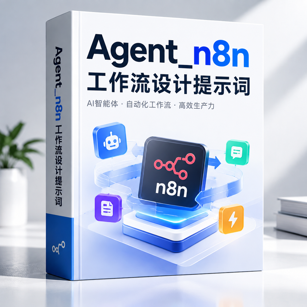 n8n+AI Agent自动化工作流设计与提示词模板 本地部署商业落地全解析